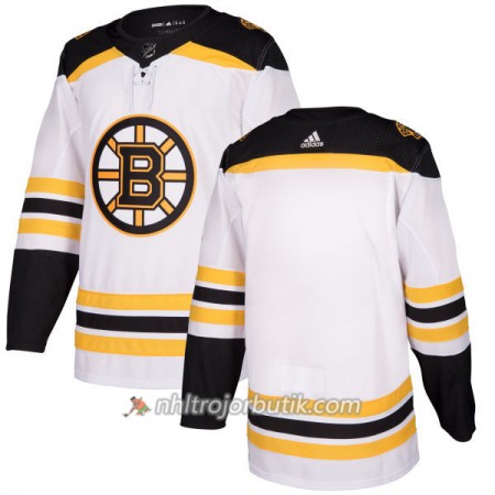 Män Ishockey Boston Bruins Tröja Blank Adidas 2017-2018 Vit Authentic